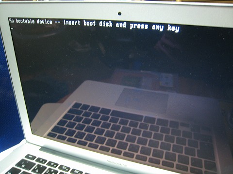 Mac Boot Camp No Bootable Device